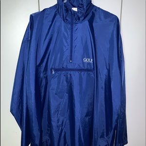 Golf Magazine Blue Windbreaker